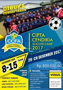 Cipta Cendekia Soccer Camp 2017